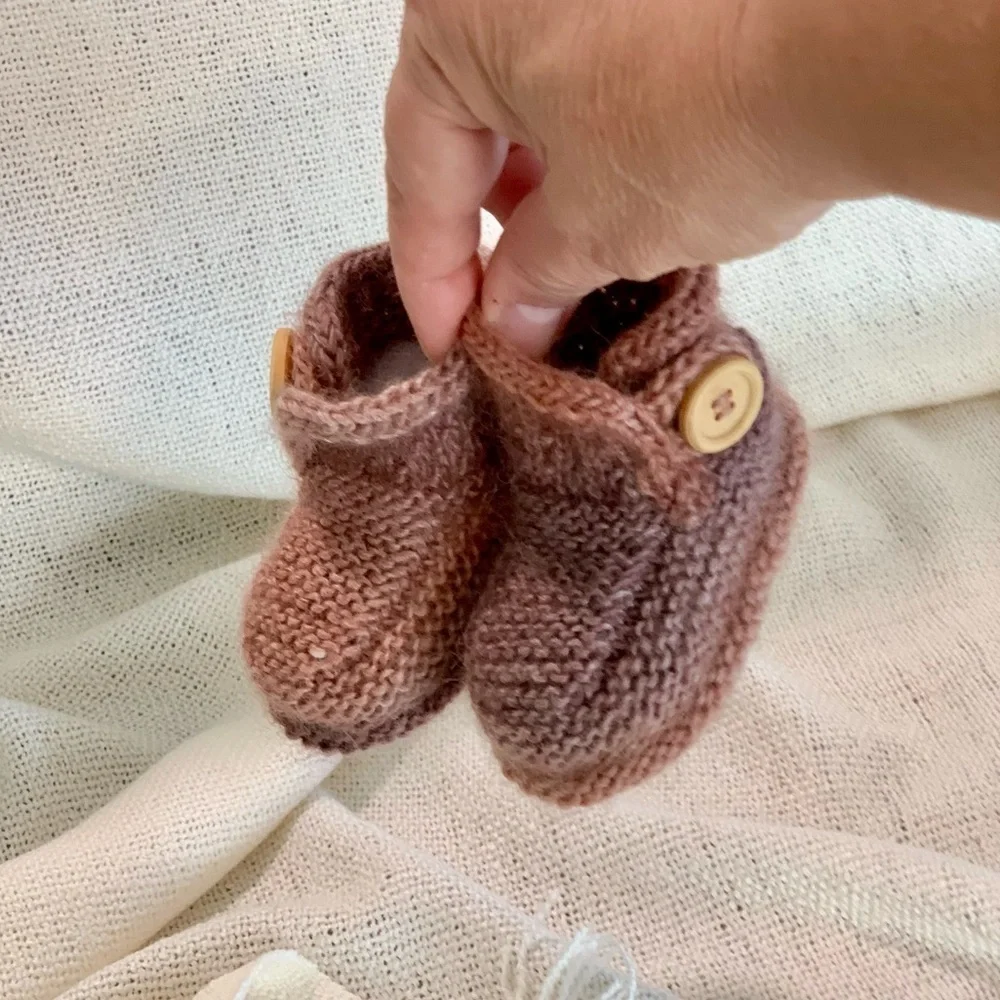 Baby Booties 0-3 months, Baby Shoes, Newborn Socks Crib Shoes Infant Shoes